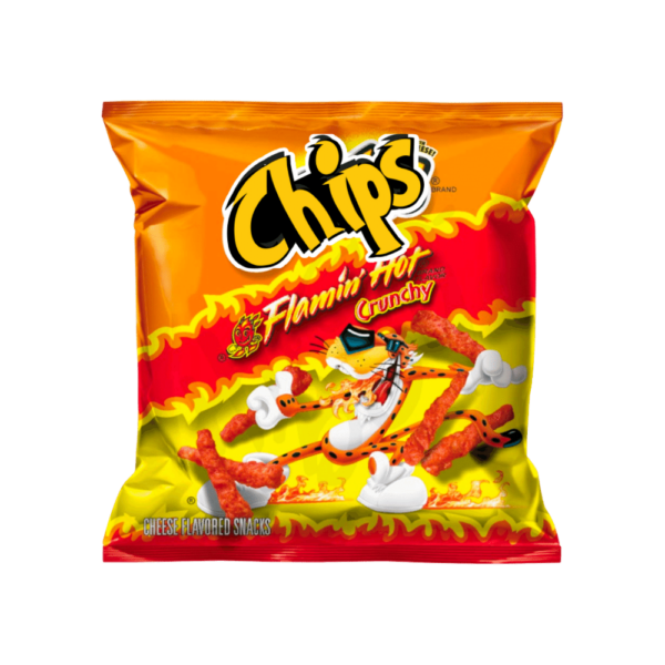 Chips Crunchy Flamin Hot Small 35,5g - 44er Pack - International ...