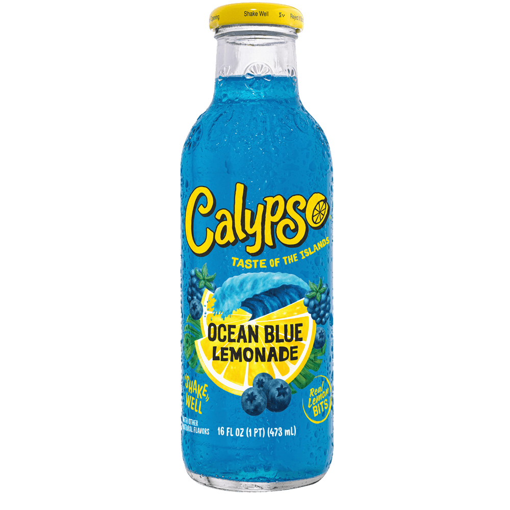 Calypso Ocean Blue Lemonade/DPG Pfand 473ml 12er Pack International